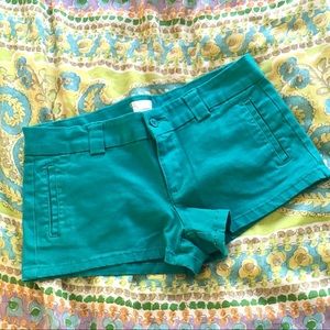 NWT • Forever 21 Teal Shorts Size 27